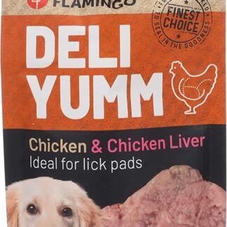 Flamingo Deli YUMM Fresh Meat Snack Pollo & FEGATO di Pollo 90G