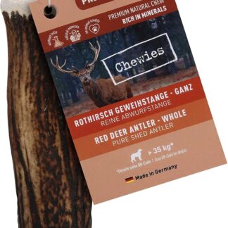 Chewies Antler Snack per Cani, XL, Confezione da 1 (1 x 160 g)
