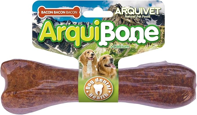 ARQUIVET Arquibone bacon 12,5 cm - 95 g - ossi per cani - snack per cani