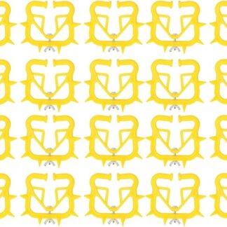20pcs Anelli del Naso a Vetro con Materiale in PVC, Svezzamento Rotondo Liscio per Bestiame e Animali Anti -succhiamento, Strumento di Svezzamento Leggero Portatile per il Naso