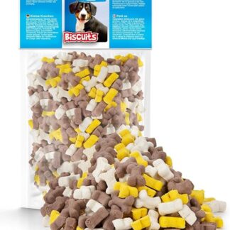 HAPPET® Pasticceria per cani, 150 g, snack gustosi e sani per cani di tutte le razze, ideale per la ricompensa e l'allenamento, croccante, naturale, senza additivi artificiali