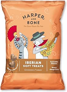 Harper & Bone - Iberian soft Treats - Snacks di Pollo e Tacchino