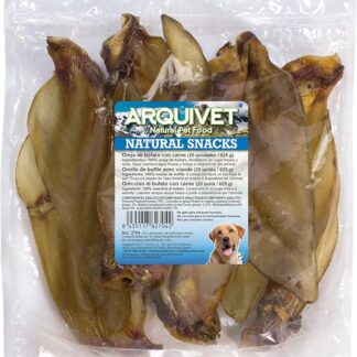 Arquivet Orecchio di Buffalo con Carne (Borsa 25 unità)