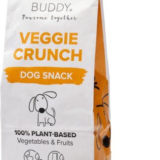 Globe Buddy Veggie Crunch snack per cani | Con verdure e frutta | La scelta sostenibile | Senza cereali