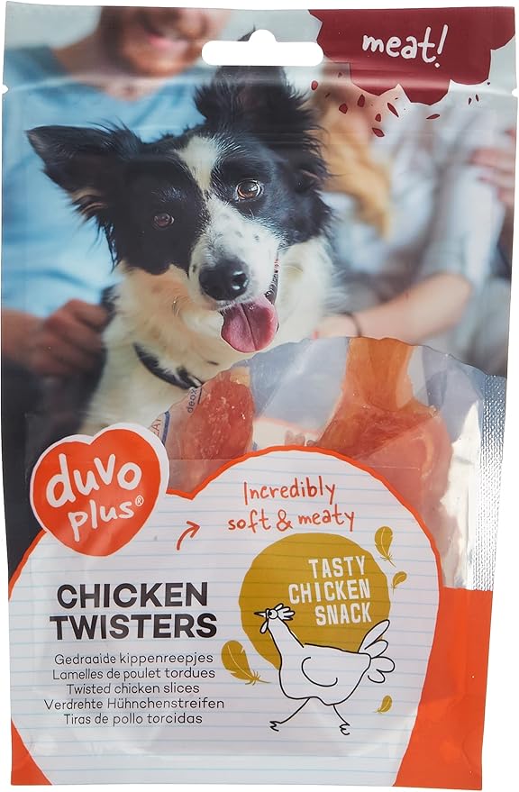 DUVO Meat TWISTERS DE Pollo Bolsa 80 GR