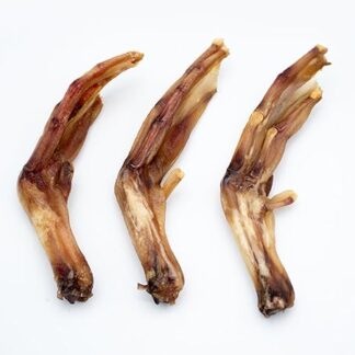SAM SNACK ZAMPE DI ANATRA 100% NATURALI 250 GR - Ricche di Calcio – Snack Croccante – Senza Additivi – Per Cani di Tutte le Taglie