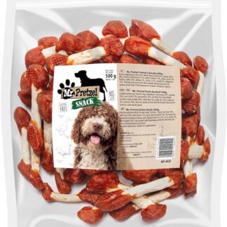 Mr. Pretzel Deliziosi per anatre – spuntino sano, morbido e senza cereali – ricompensa naturale per cani – 500 g