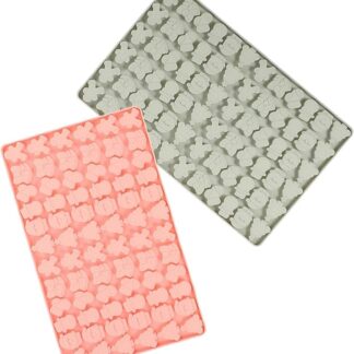 Garneck 2pezzi Stampo Siliconper Snack Per Cani Design Multiplo Adatto Per Biscotti Fatti Casa e Dolcetti Materiale Resistente e Sicuro Per Creazioni Artigianali e Ghiaccioli Per Cani