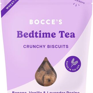 Bocce'S Bakery Bedtime Tea Biscuits Bag Dog Treat, 5 oz