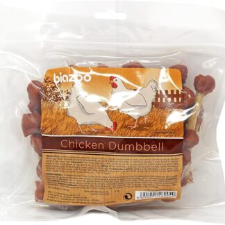 Biazoo Pesa con Pollo 500 gr Snack per Cani Adatto a Tutte Le Razze e Formati. Snack Altamente digeribile e ad alto contenuto proteico.