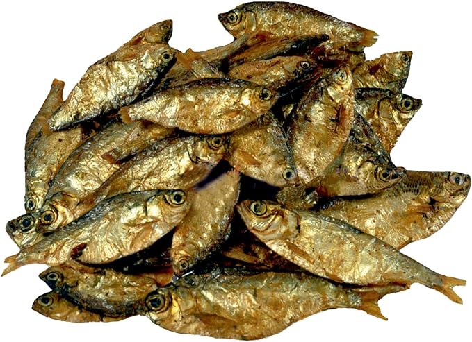 123 Snack di Sardinella Pesce Secco per Cani – (500 g) Snack al Pesce Essiccato 100% Naturale, Monoprodotto per Cani Ricco di Proteine e Omega-3