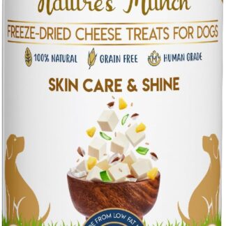 Pawfect Nature's Munch, dolcetto funzionale al formaggio fritto congelato - Cura e lucentezza della pelle