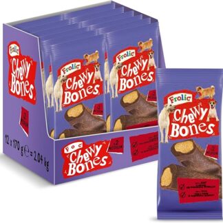 Frolic Snack Bones-170 g, 170 g (Paquete de 12), 2040 unità