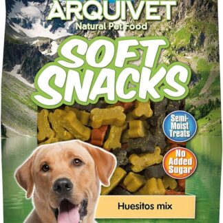 ARQUIVET Soft Snack per Cane Ossa Mix Pack 14 x 100 g - Snack Naturali per Cani di Tutte Le Razze - Premi, Ricompense, Cani per Cani