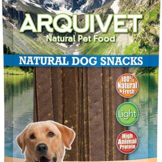 ARQUIVET Straccetti di agnello - 100 gr - Snack 100% naturali per cani - prelibatezze per cani - Prodotto leggero - Molto ricco di sostanze nutritive