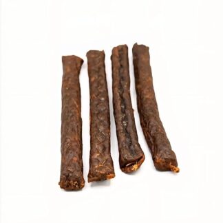 Dei NATURE Stick di Maiale per Cani, Snack di Carne Essicata, 400g, Adatto per Dieta Barf
