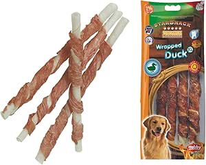 Nobby Star Snack Barbecue avvolto anatra extra large