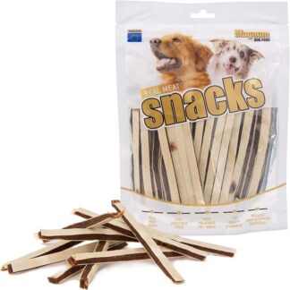 MAGNUM DOG FOOD - Snack per cani, leckerli per cani in anatra, dolcetti di carne d'anatra, panino in anatra per cani, bocconcini d'anatra per cani (250g)