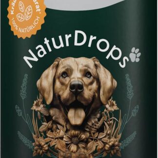 NaturDrops Zahn & Maul Hero - Bastoni da masticare con funzione di spuntini per cani, 11 pezzi, alito fresco e bocca curata, 100% naturale, 250 g