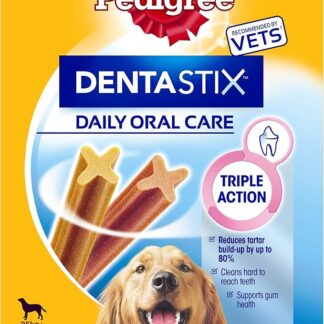 Pedigree Dentastix masticazioni dentali giornaliere, confezione da 28