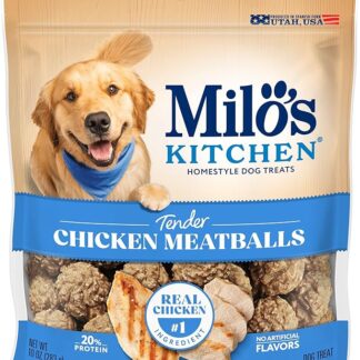 Milo'S Kitchen Pollo Polpette per cani, 10 oz