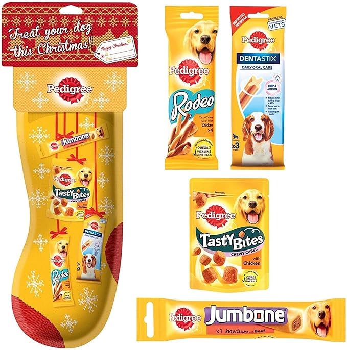 PEDIGREE Calzino Natale Cane - 1 x Stocking