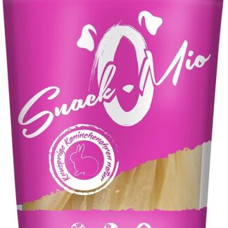 Snackomio Venandi Animal Croccanti Orecchie Di Coniglio Al Naturale - Mastica Premium Per Cani, 30 Pezzi - 300 g