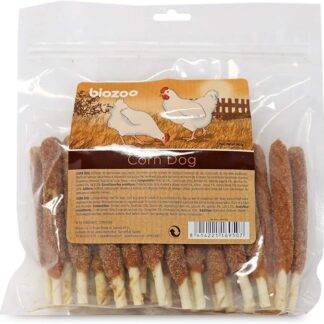 Biazoo Cucciolo Impanato 500 gr Snack per Cani Adatto a Tutte Le Razze e Formati. Snack Altamente digeribile e ad alto contenuto proteico.