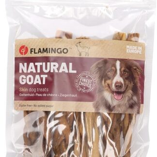 bastoncini per cani – Snack Nature Pelle di Capra Sottile – 100g – snack naturale per cani – senza glutine – senza zuccheri aggiunti – dall’Europa