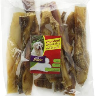 Delisnacks - Pelle di testa di manzo 20 g, confezione da 10
