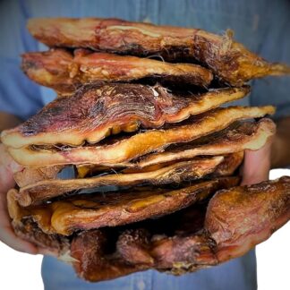 BREERs, piastre per cuoio capelluto bovino, 1 kg, per cani secchi, senza cereali, produzione tedesca, articolo da masticare per cani di taglia grande, articolo da masticare per cani di grossa taglia