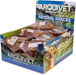 Arquivet Orecchio di Maiale Medio (Scatola Completa 20 Pezzi retrattili) 1200 g
