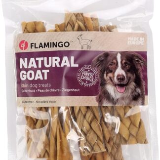 bastoncini per cani – Snack Nature Pelle di Capra Larga – 100g – snack naturale per cani – senza glutine – senza zuccheri aggiunti – dall’Europa