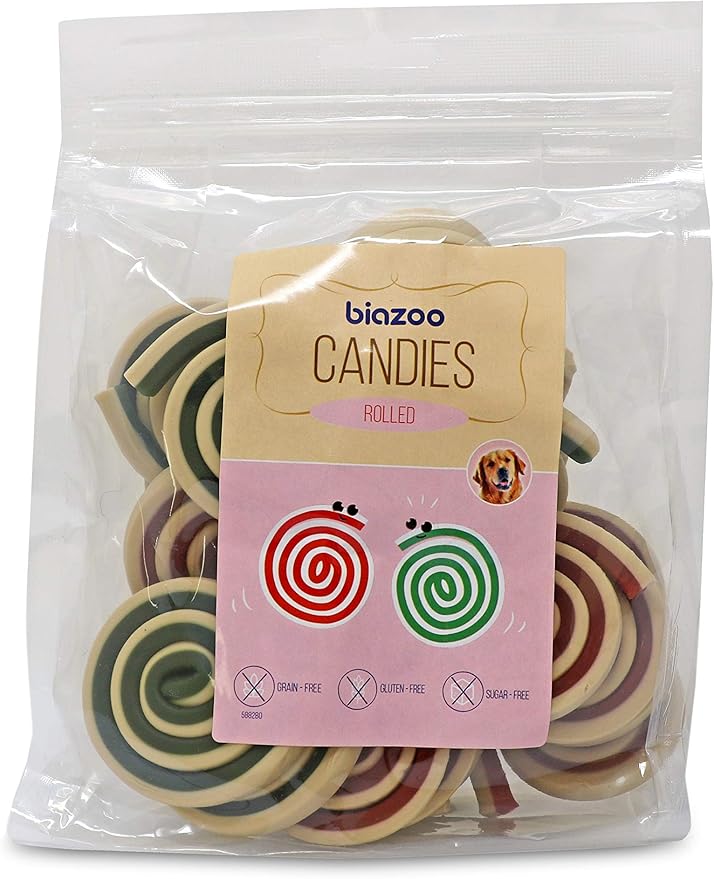 biozoo Snacks chuches per cani ciambelle arrotolate 506 g 22 pezzi