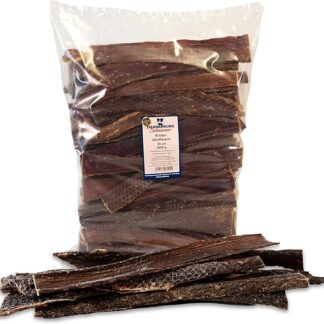 Tiernahrung Schwenner Carne secca di manzo per cani – 30 cm deliziose bastoncini da masticare per cani in carne secca 2500 g