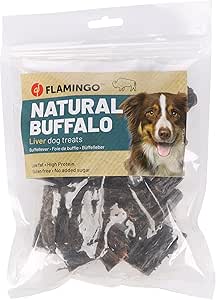 Flamingo Nature Snack FEGATO di Bufalo CUBI 200G
