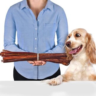 Snack per cani secchi, 50 cm, 500 g, ricco di proteine, prodotto naturale per la cura dei denti, carne secca per cani