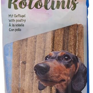 Rotolinis con pollo per cani 120gr