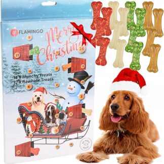 Flamingo Natale Calendario MUNCHY/Rawhide 2x12PZ