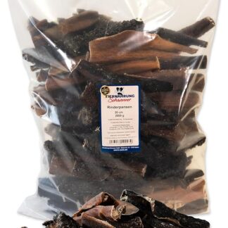Tiernahrung Schwenner Pagine di manzo per cani secchi – Dog Snacks – bastoncini sani per cani 2500 g 20 cm