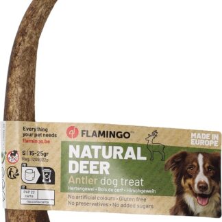 bastoncini per cani – Snack Nature Corna di Cervo Easy – Taglia S – 25g – corna segate – accesso facilitato al midollo – dall’Europa