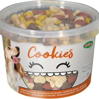 Bubimex - Biscotti per cani - Biscotti premio ideale per allenare - Basso contenuto di grassi - Snack Training - Adatto a tutte le razze e dimensioni di cane - Secchio da 1,3 kg