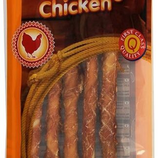 Nobby Starsnack Wrapped Chicken L, 144 g, confezione da 3 (3 x 144 g)