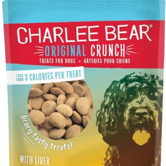 Charlee Bear Dog Treat, 453,6 Gram, fegato