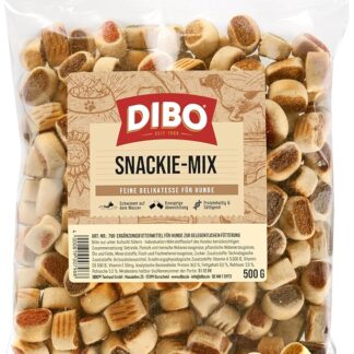 Mix di snack da 500 g, prodotti da forno come dieta sana e naturale per cani di DIBO, cibo per cani, barf, B.A.R.F