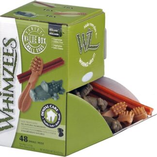 WHIMZEES Dog TRAST TRESS Scatola Scatola - Piccolo / 48-Pezzo