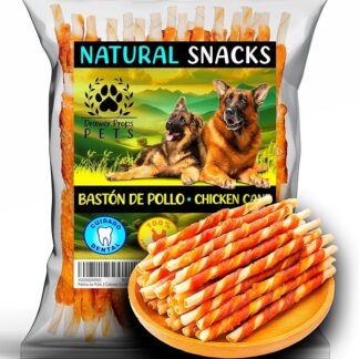 Snack Naturali per Cani – Bastoncini di Pollo Bicolore 500 g – Premi Sani e Masticabili