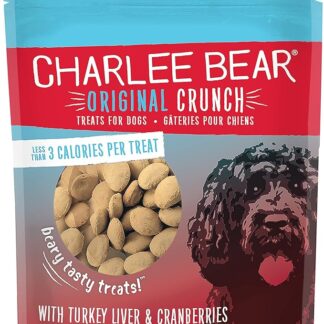 Charlee Bear Dog Treat, 453,6 Gram, fegato/Cran