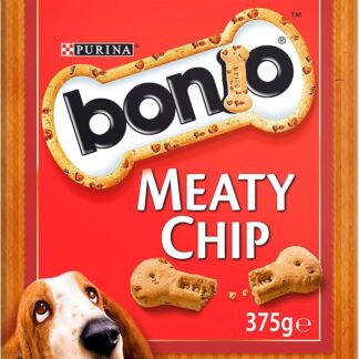 Bonio Meaty - Biscottini snack per cani - 5 confezioni (5 x 375g) (Può variare)