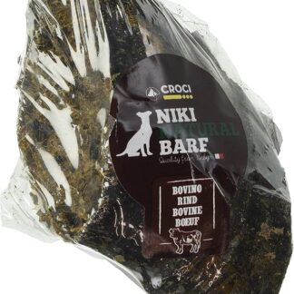 Croci Niki Natural Barf Dieta Barf per Cani Zoccolo Bovino con Trippa 120g 130 gr